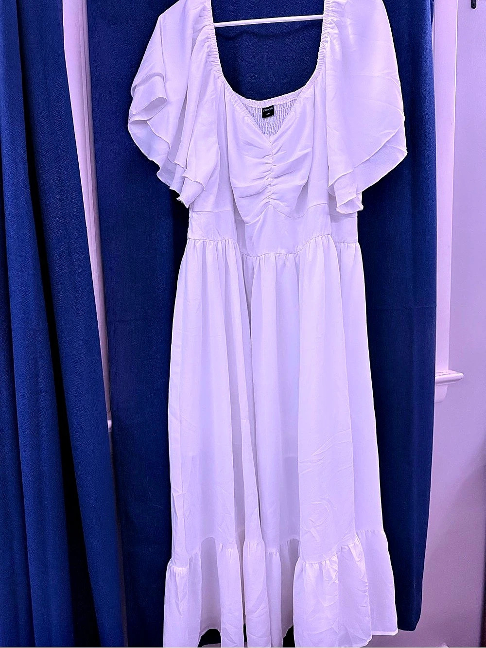 White Bridal Shower Dress